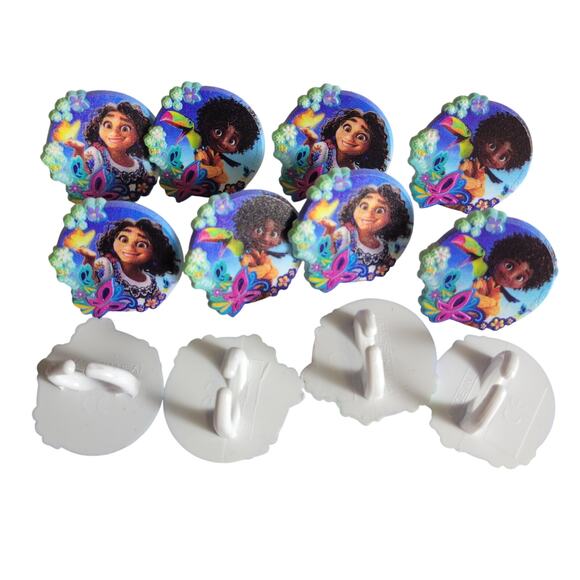 DecoPac Encanto Cupcake Toppers Rings Mirabel & Antonio Madrigal Birthday 12-pc - Picture 1 of 4